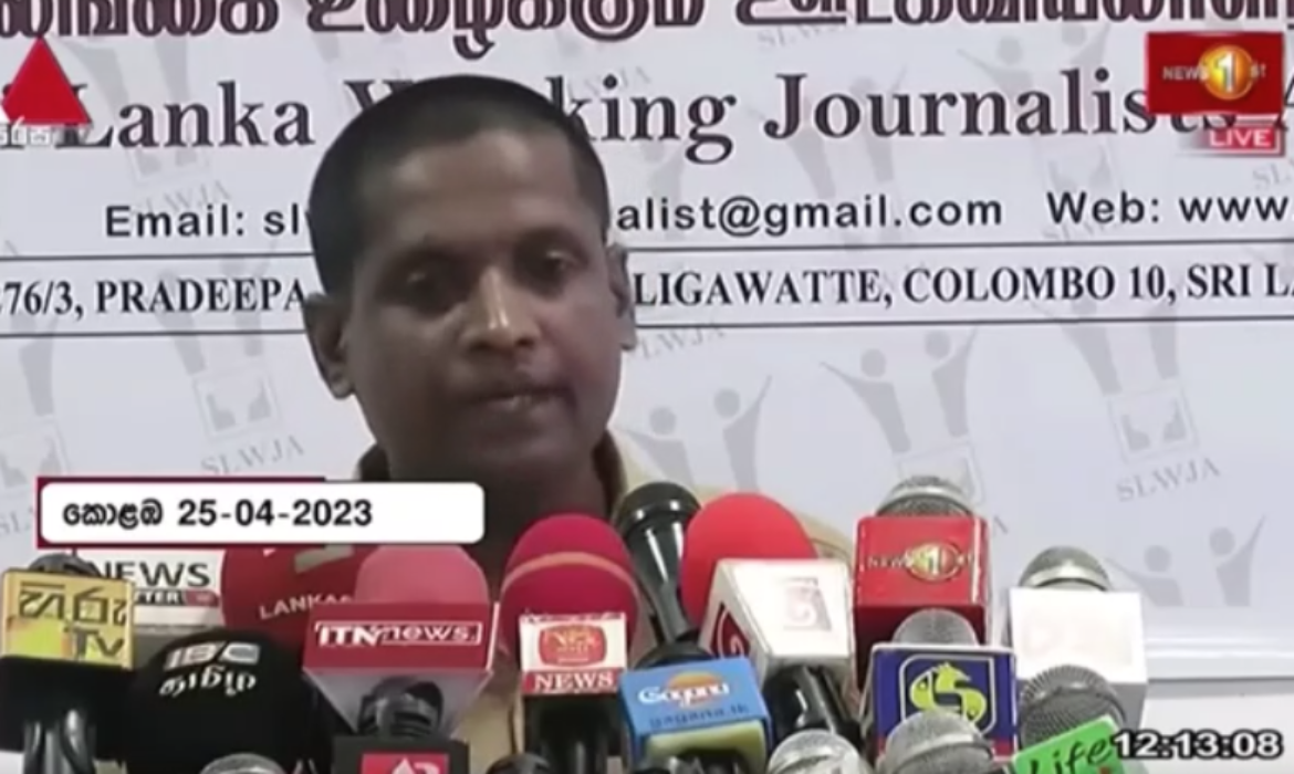 The Sri Lanka Working Journalists Association is Advocating for the creation of an Independent Commission and a Safety fund to Safeguard Journalism